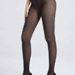 PANTY MEDIA CON PELUCHE NEGRA